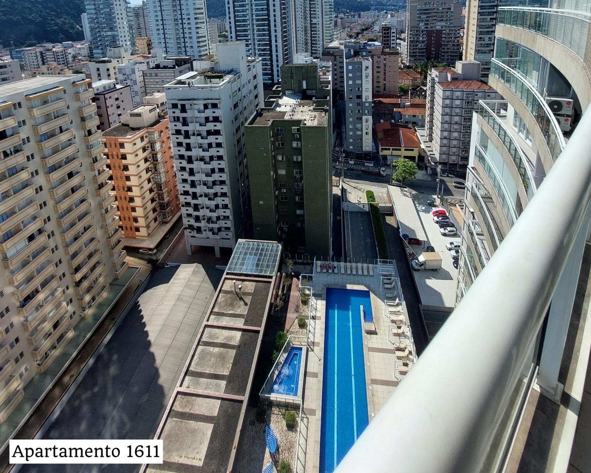 Book Santos - Condominio Unlimited - Apartamento Com Vista Mar E Apartamento Com Vista Piscina Екстериор снимка