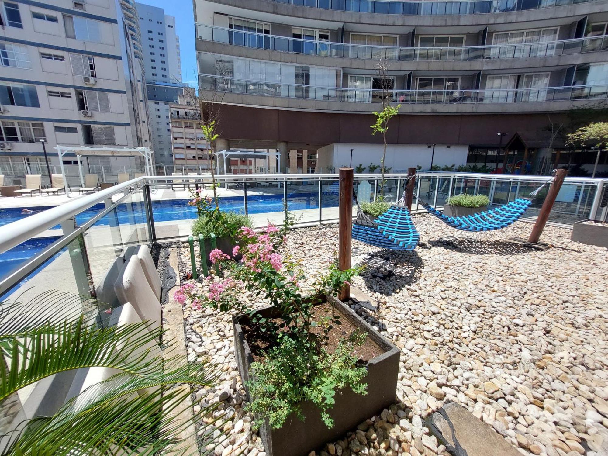 Book Santos - Condominio Unlimited - Apartamento Com Vista Mar E Apartamento Com Vista Piscina Екстериор снимка
