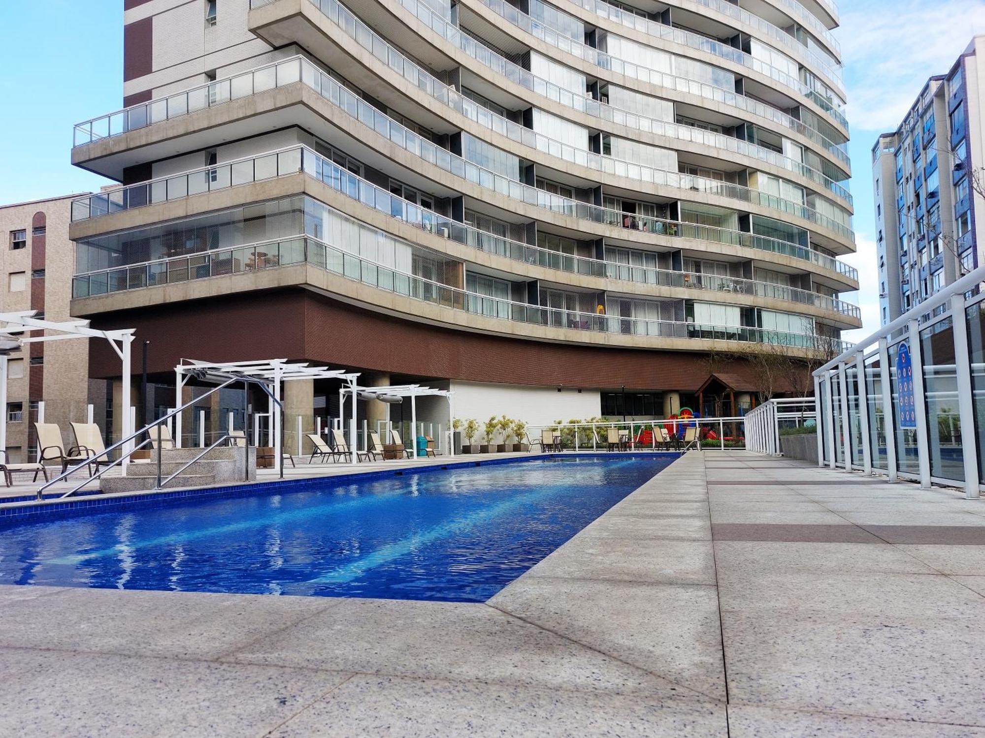 Book Santos - Condominio Unlimited - Apartamento Com Vista Mar E Apartamento Com Vista Piscina Екстериор снимка