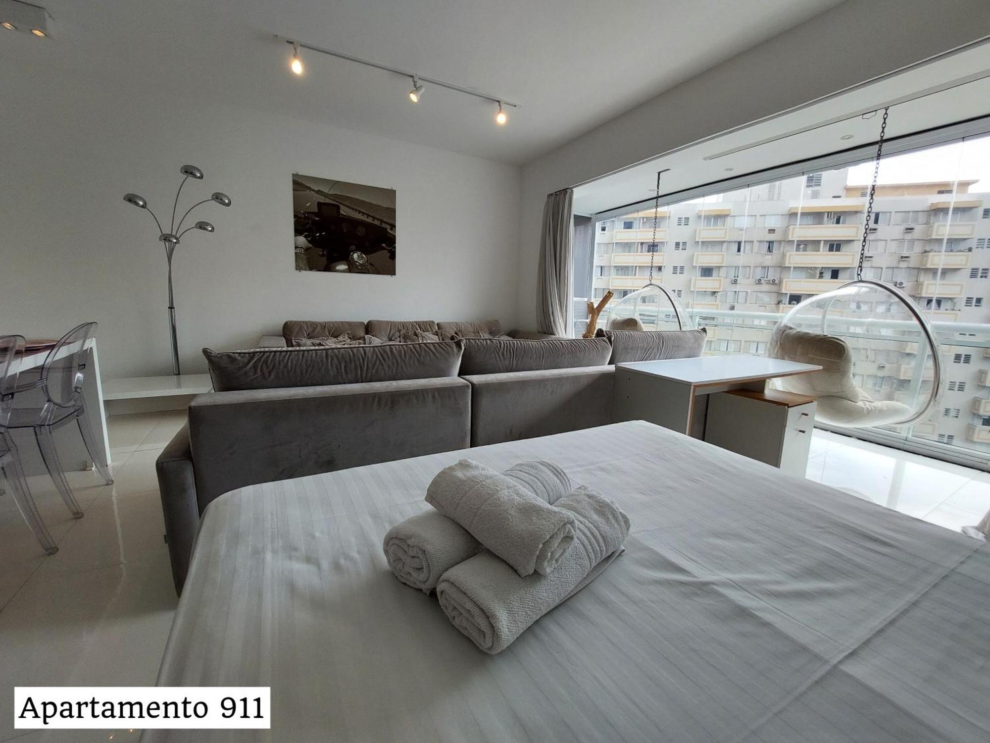 Book Santos - Condominio Unlimited - Apartamento Com Vista Mar E Apartamento Com Vista Piscina Стая снимка