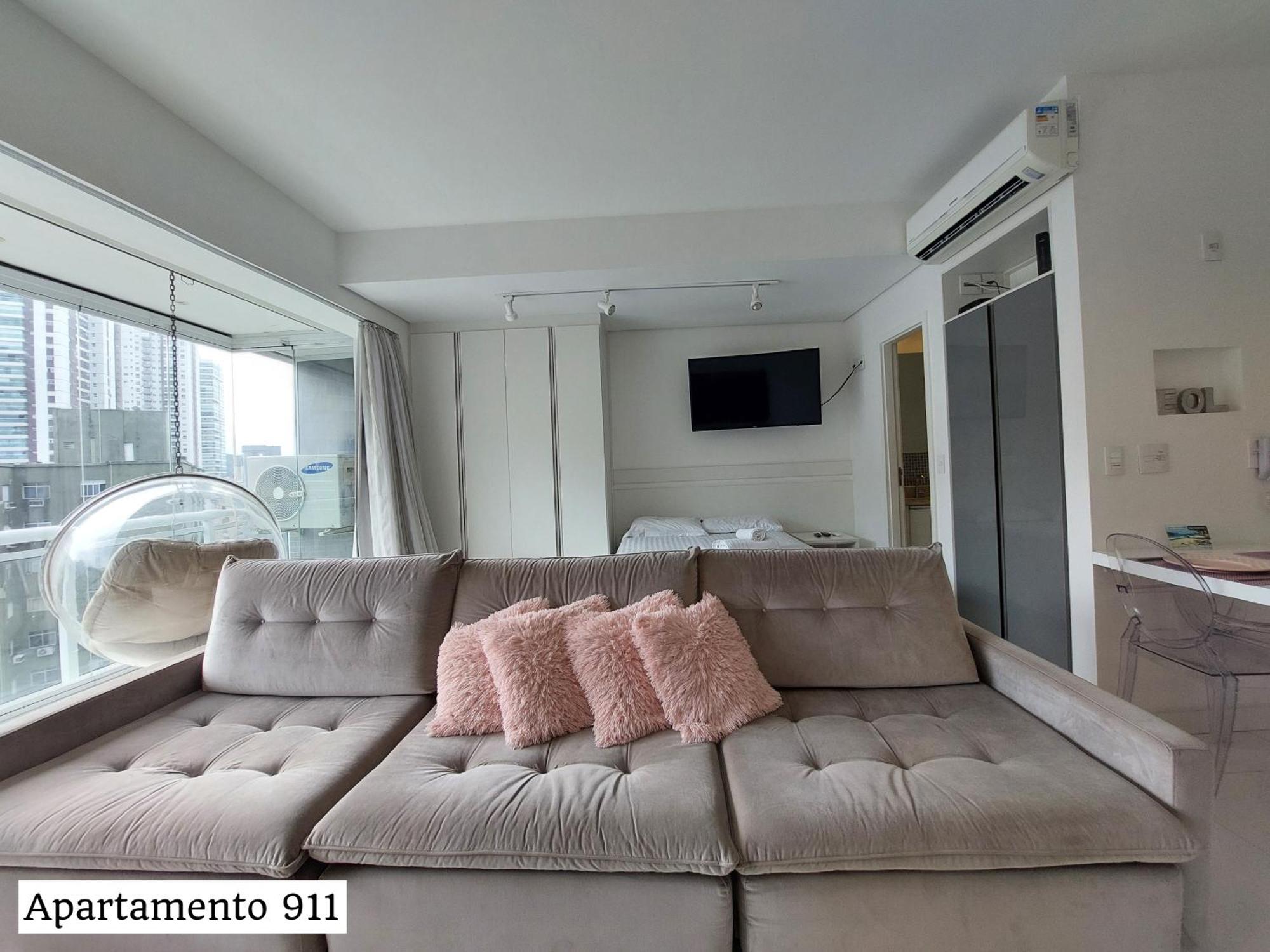 Book Santos - Condominio Unlimited - Apartamento Com Vista Mar E Apartamento Com Vista Piscina Екстериор снимка