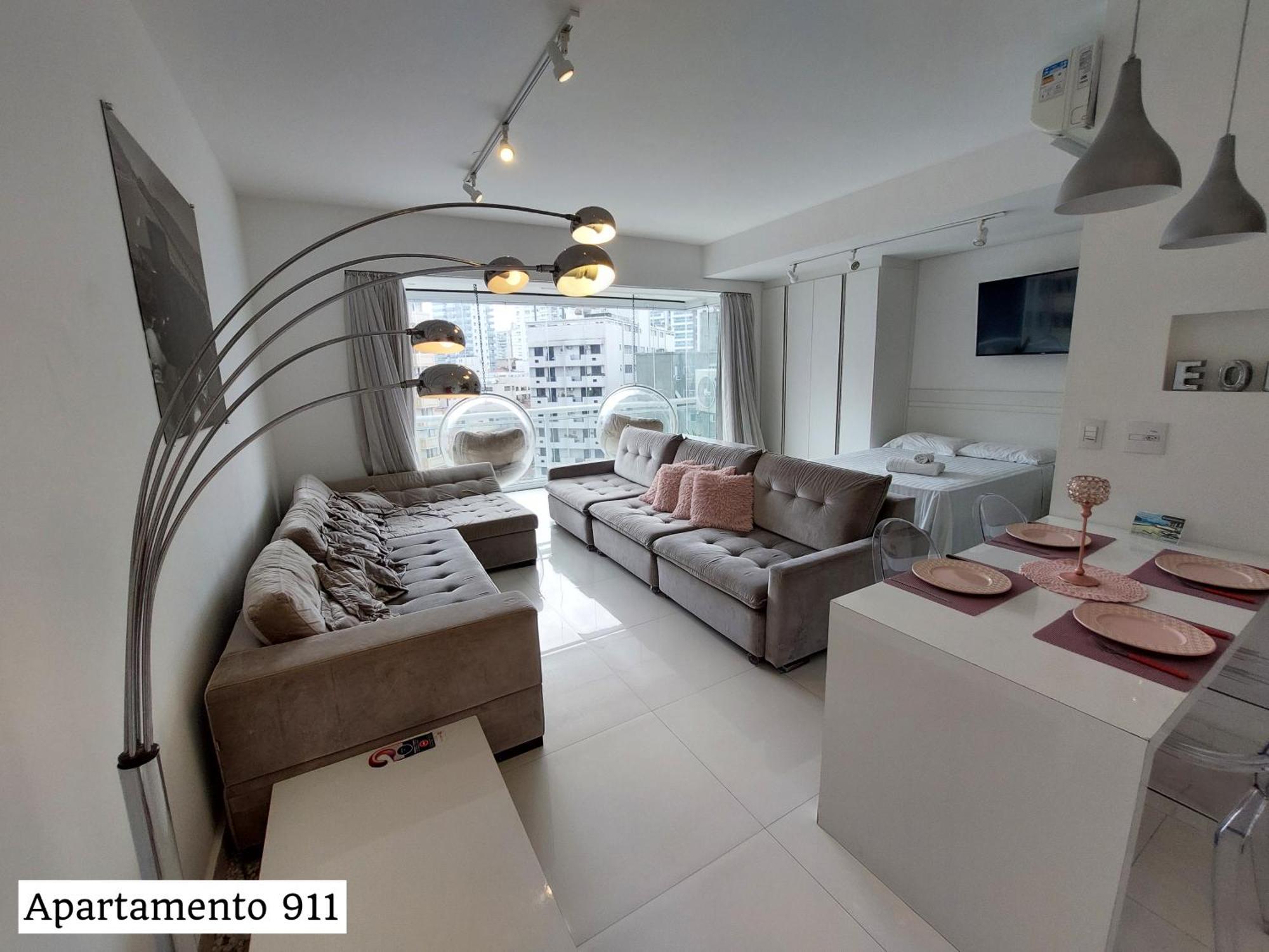 Book Santos - Condominio Unlimited - Apartamento Com Vista Mar E Apartamento Com Vista Piscina Екстериор снимка