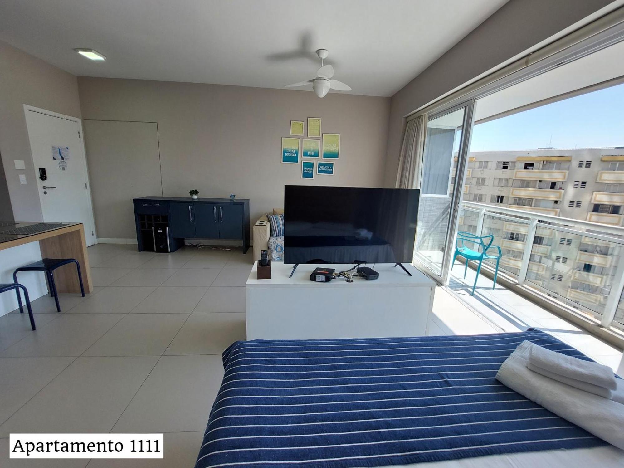 Book Santos - Condominio Unlimited - Apartamento Com Vista Mar E Apartamento Com Vista Piscina Стая снимка