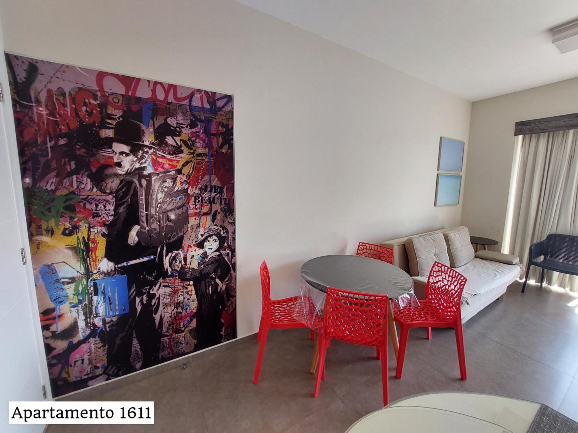 Book Santos - Condominio Unlimited - Apartamento Com Vista Mar E Apartamento Com Vista Piscina Стая снимка