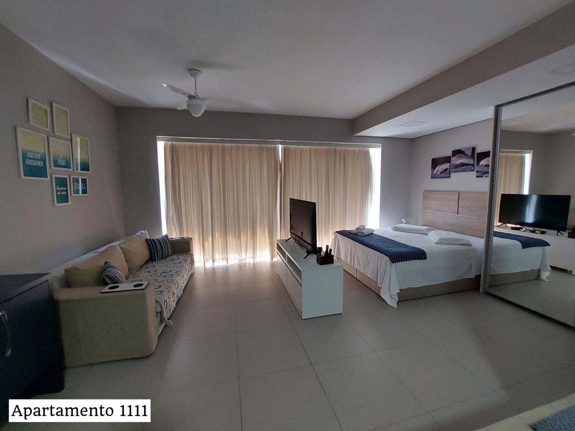 Book Santos - Condominio Unlimited - Apartamento Com Vista Mar E Apartamento Com Vista Piscina Стая снимка