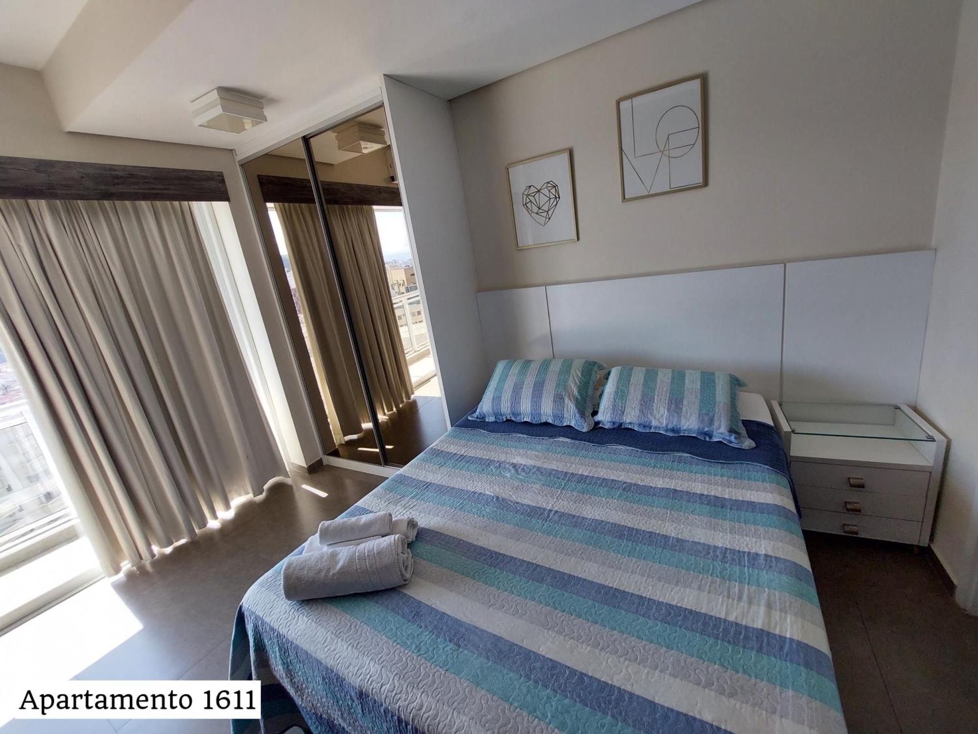 Book Santos - Condominio Unlimited - Apartamento Com Vista Mar E Apartamento Com Vista Piscina Стая снимка
